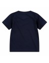 T shirt à manches courtes Enfant Nike Swoosh Blue marine | Tienda24 Tienda24.eu