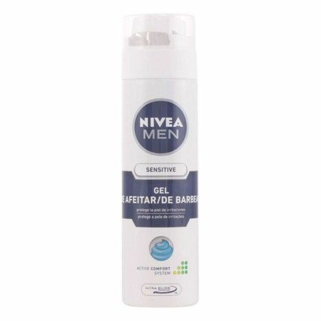 Gel de Barbear Men Sensitive Nivea de Nivea, Gomas e géis - Ref: S0506643, Preço: 7,03 €, Desconto: %