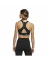 Sports Bra Adidas Powerreact Black | Tienda24 Tienda24.eu