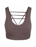 Sports Bra Adidas CoreFlow Luxe Purple | Tienda24 Tienda24.eu