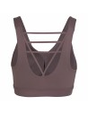 Sports Bra Adidas CoreFlow Luxe Purple | Tienda24 Tienda24.eu