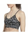 Sports Bra Reebok Workout Ready Black Grey | Tienda24 Tienda24.eu