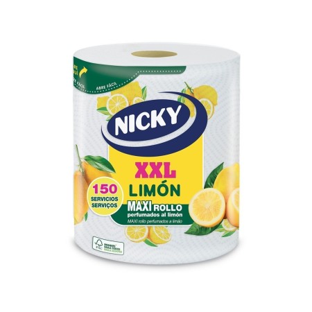 Kitchen Paper Nicky Xxl Limón XXL Lemon 150 Units by Nicky, Kitchen Roll - Ref: S05103273, Price: 9,89 €, Discount: %