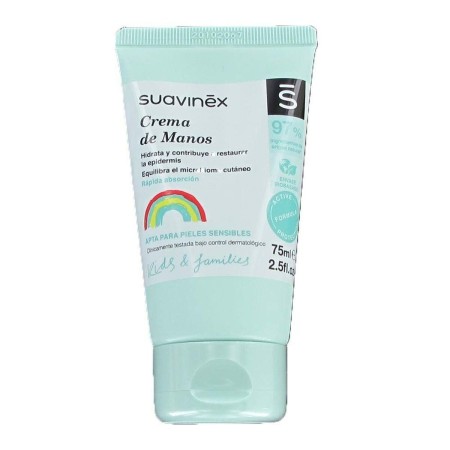 Crema Mani Suavinex Kids & Families (75 ml) di Suavinex, Creme per unghie e mani - Rif: S05104933, Prezzo: 7,33 €, Sconto: %