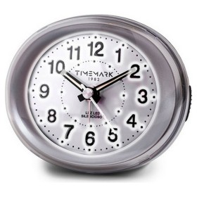 Analogue Alarm Clock Timemark Silver 9 x 9 x 5,5 cm (9 x 9 x
