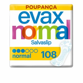 Salvaslip Normale Evax 108 Unità di Evax, Prodotti per l'igiene femminile - Rif: S05106603, Prezzo: 8,65 €, Sconto: %