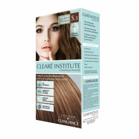 Coloração Permanente em Creme Clearé Institute Colour Clinuance Nº 5.3-castaño claro dorado de Clearé Institute, Coloração pe...