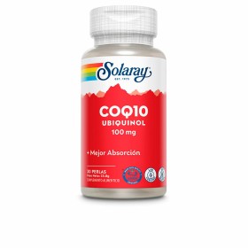 Complemento Alimenticio Solaray COQ10 Ubiquinol 30 unidades de Solaray, Combinación de multivitaminas y minerales - Ref: S051...