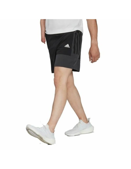 Calções de Desporto para Homem Adidas Colourblock Preto | Tienda24 Tienda24.eu