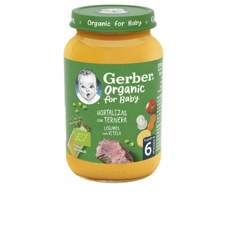 Pot pour bébé Nestlé Gerber Organic Légumes Veau 190 g de Nestlé Gerber, En-cas et desserts - Réf : S05109119, Prix : 4,65 €,...