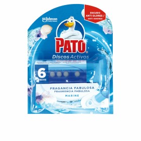 Désodorisant pour toilettes Pato Discos Activos Marin 6 Unités Désinfectant de Pato, Nettoyants WC - Réf : S05109173, Prix : ...