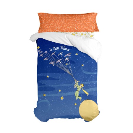 Juego de funda nórdica HappyFriday Le Petit Prince Migration Multicolor Cama de 105 2 Piezas de HappyFriday, Edredones y fund...