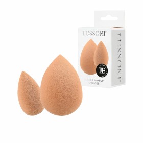 Éponges de maquillage Lussoni Esponjas Lote Beige 2 Pièces de Lussoni, Visage - Réf : S05110113, Prix : 5,45 €, Remise : %