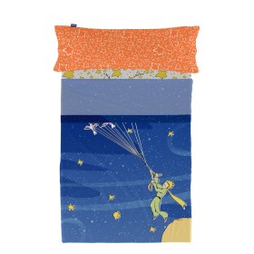 Jeu de draps HappyFriday Le Petit Prince Migration Multicouleur Lit 1 persone 2 Pièces de HappyFriday, Linge de lit pour berc...