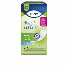 Compresses pour Incontinence Tena Discreet Ultra 16 Unités de Tena, Serviettes pour pertes urinaires - Réf : S05112709, Prix ...