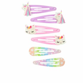 Hair Clips Inca Multicolour Unicorn 6 Units by Inca, Hair Pins - Ref: S05113582, Price: 7,33 €, Discount: %