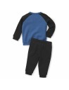 Children’s Tracksuit Puma Minicats Essentials Raglan Black Blue | Tienda24 Tienda24.eu