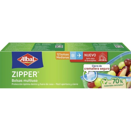 Sacos Albal Multiusos 1 L 12 Unidades de Albal, Sacos para alimentos - Ref: S05115398, Preço: 5,17 €, Desconto: %