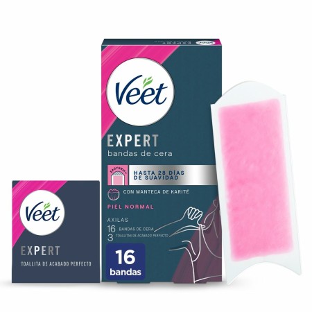 Body Hair Removal Strips Veet Expert Underarms (16 Units) by Veet, Wax hair removal - Ref: S05115516, Price: 5,12 €, Discount: %