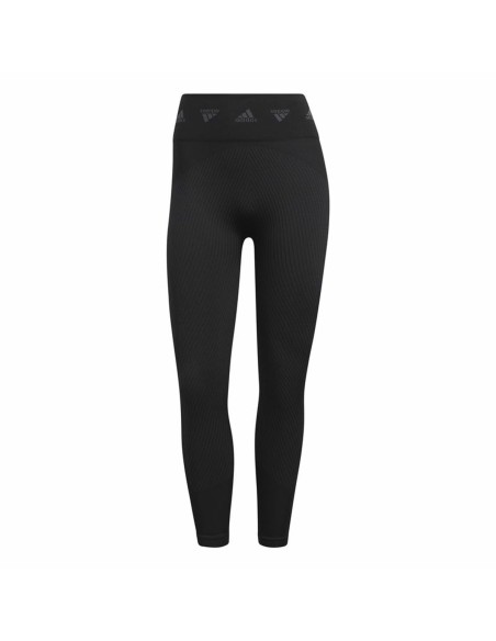 Sport leggings for Women Adidas Aeroknit Black | Tienda24 Tienda24.eu