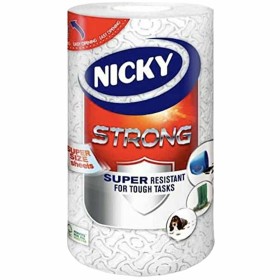 Papel de Cocina Nicky Strong de Nicky, Rollos de cocina - Ref: S05117183, Precio: 9,18 €, Descuento: %