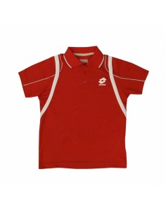 Children’s Short Sleeve Polo Shirt Lotto Attack PL Red by Lotto, Polos - Ref: S6485483, Price: 22,69 €, Discount: %