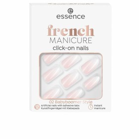 Falsche Nägel Essence French Selbstklebend Wiederverwendbar Nº 02 Babyboomer style (12 Stück) von Essence, Kunstnägel und Zub...