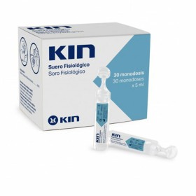 Sérum Physiologique Kin KIN SUERO FISIOLÓGICO 5 ml Monodoses 30 Unités de Kin, Soins des oreilles et du nez - Réf : S05119983...