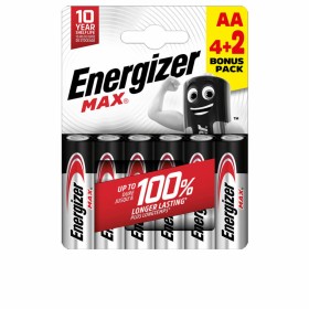 Pilas Energizer ENERGIZER MAX POWER (6 Unidades) de Energizer, Pilas - Ref: S05122244, Precio: 5,46 €, Descuento: %