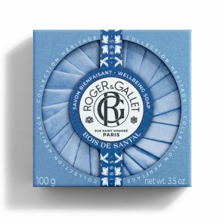 Savon Roger & Gallet Bois de Santal 100 g de Roger & Gallet, Savons et nettoyants pour les mains - Réf : S05123560, Prix : 7,...