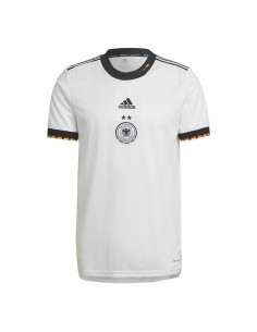 Camiseta de Fútbol de Manga Corta Hombre Adidas M | Tienda24 Tienda24.eu