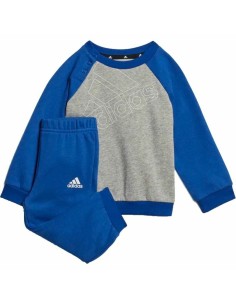 Conjunto Deportivo para Bebé Adidas Essentials Organic Gris | Tienda24 Tienda24.eu