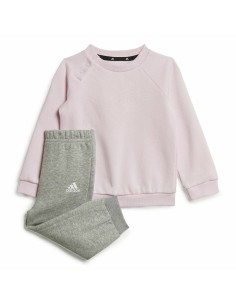 Children's Sports Outfit Adidas Trifolio White | Tienda24 Tienda24.eu