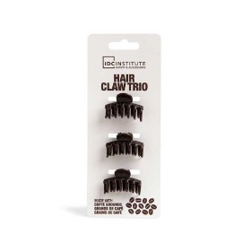 Pinças para o Cabelo IDC Institute ECO HAIR CLAW Catanho escuro 3 Peças 3 Unidades de IDC Institute, Pinças - Ref: S05125934,...