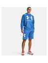 Men’s Hoodie Under Armour Rival Big Logo Blue | Tienda24 Tienda24.eu