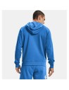 Men’s Hoodie Under Armour Rival Big Logo Blue | Tienda24 Tienda24.eu