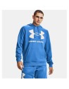 Herren Sweater mit Kapuze Under Armour Rival Big Logo Blau | Tienda24 Tienda24.eu