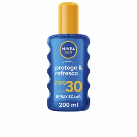 Protecteur Solaire Nivea SUN PROTEGE&REFRESCA Spf 30 200 ml de Nivea, Filtres solaires - Réf : S05126372, Prix : 18,45 €, Rem...