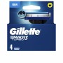 Shaving Razors Gillette MACH 3 TURBO (4 Units) by Gillette, Men - Ref: S05126544, Price: 17,71 €, Discount: %