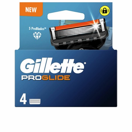 Lâminas de barbear Gillette FUSION PROGLIDE (4 Unidades) de Gillette, Homem - Ref: S05126546, Preço: 19,87 €, Desconto: %