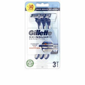 Rasoi Usa e Getta Gillette SKINGUARD SENSITIVE (3 Unità) di Gillette, Uomo - Rif: S05126569, Prezzo: 6,97 €, Sconto: %