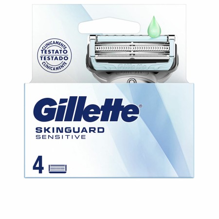 Rasierklingen Gillette SKINGUARD SENSITIVE (4 Stück) von Gillette, Herren - Ref: S05126570, Preis: 16,52 €, Rabatt: %