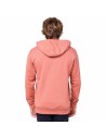 Sudadera con Capucha Hombre Rip Curl Essentials 3 Stripes French Terry Salmón | Tienda24 Tienda24.eu