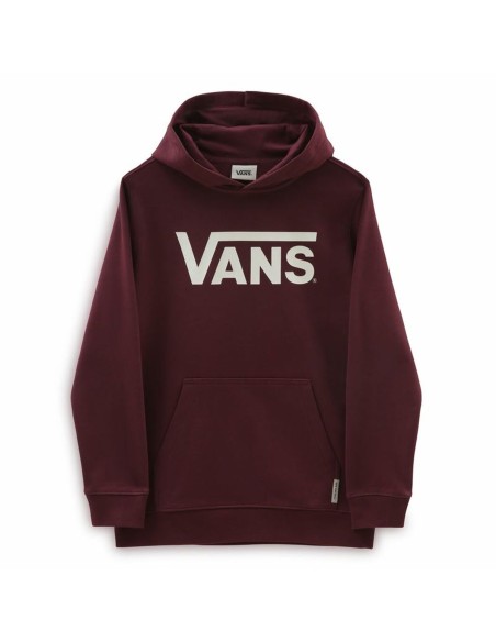 Sudadera con Capucha Unisex Vans Classic Rojo Oscuro | Tienda24 Tienda24.eu