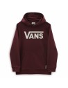 Unisex Sweater mit Kapuze Vans Classic Dunkelrot | Tienda24 Tienda24.eu