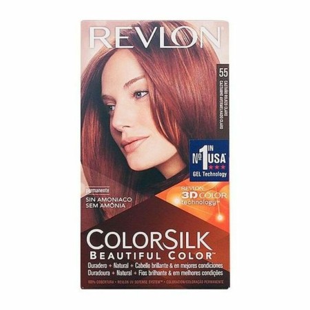 Dye No Ammonia Colorsilk Revlon 929-95554 Light Auburn (1 Unit) by Revlon, Permanent Colour - Ref: S0531825, Price: 6,29 €, D...