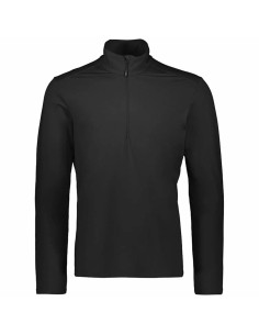 Camiseta de Manga Corta Hombre Champion Crewneck Negro | Tienda24 Tienda24.eu