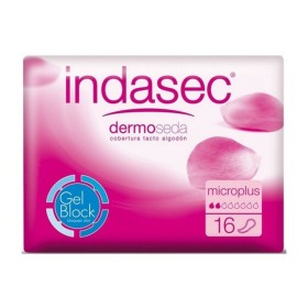 Compresas para Incontinencia Dermoseda Micro Plus Indasec 1233-29214 (16 uds) 16 Unidades (Parafarmacia) de Indasec, Compresa...