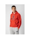 Sudadera con Capucha Hombre Champion Rojo | Tienda24 Tienda24.eu