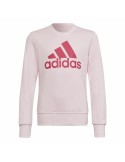 Sweatshirt ohne Kapuze für Mädchen Adidas Essentials Hellrosa | Tienda24 Tienda24.eu